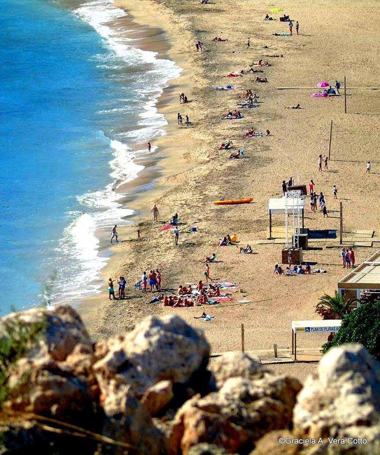 La Palmera. El Amanecer En El Parque Natural Agua Amarga  Ngoại thất bức ảnh